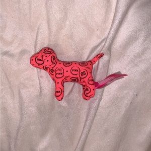 Mini PINK dog- perfect stocking stuffer